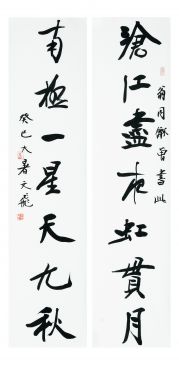 萧文飞 “沧江南极”对联