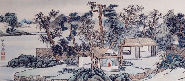 藤黄有毒，花青可解？国画颜料整理归类！_刘震官方网站_画家刘震_刘震山水
