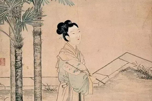 品唐伯虎仕女画的笔外之意