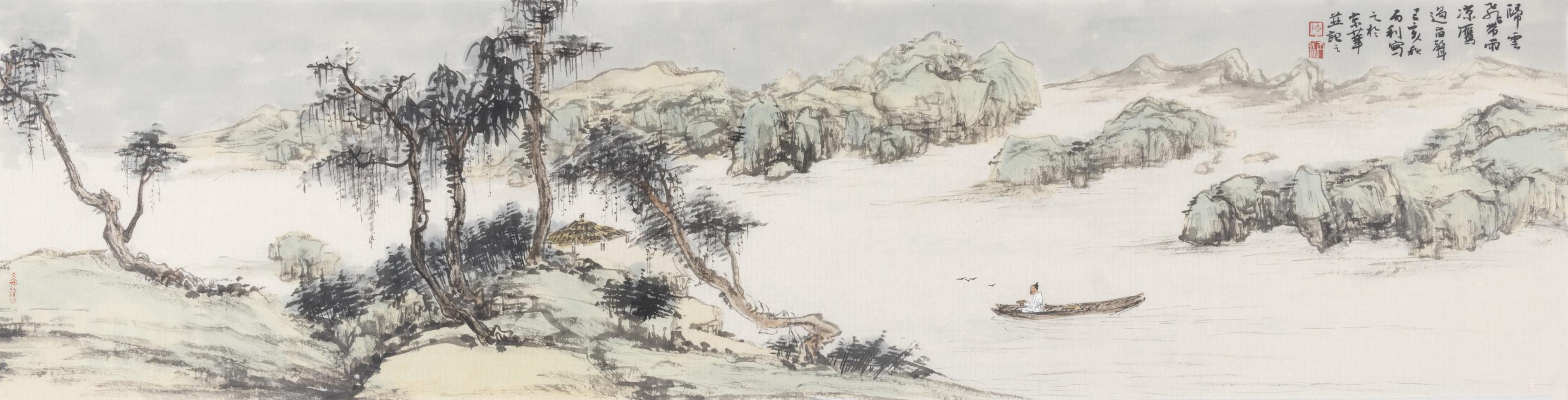 归云飞带雨，陈丙利畅谈山水画
