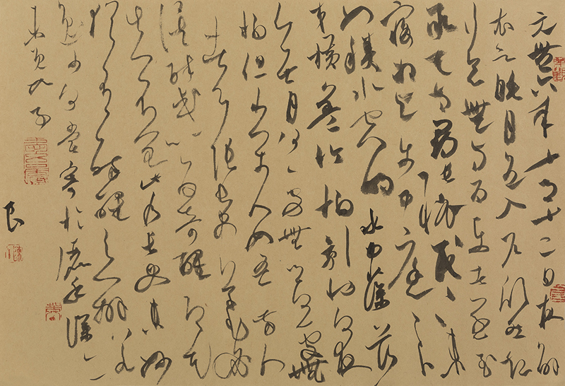 《东坡文》30cmx43cm 纸本水墨 2011.jpg
