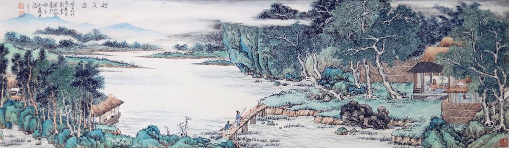 刘震作品 访友图