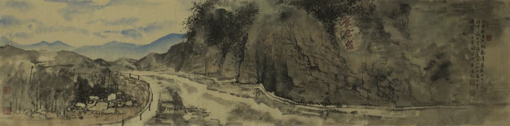 毕波作品_《山水》