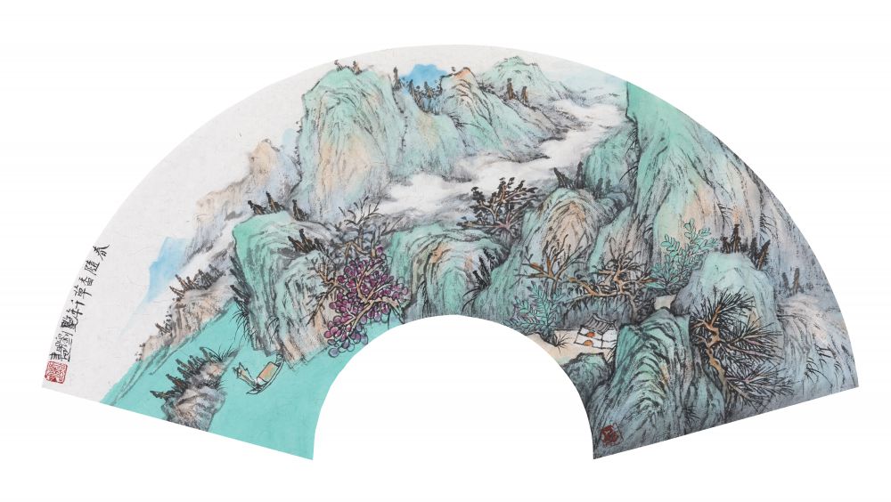 刘明作品 春随香草千年艳