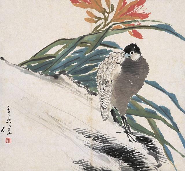 清代任熏作品欣赏