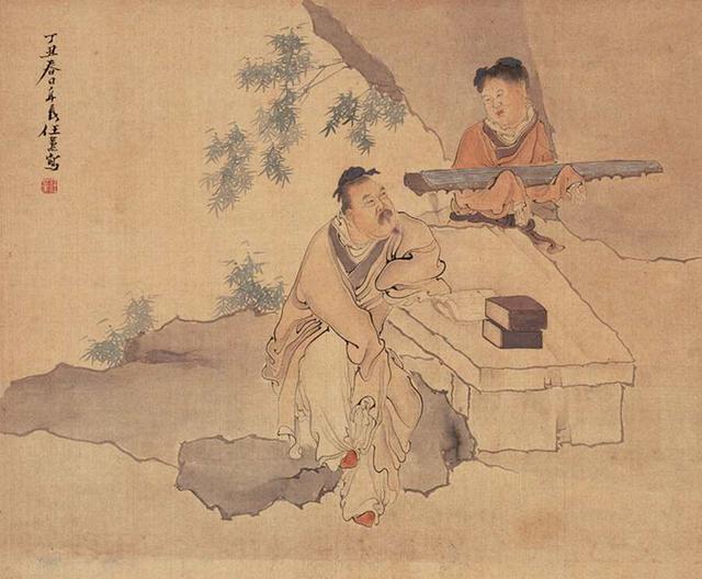 清代任熏作品欣赏