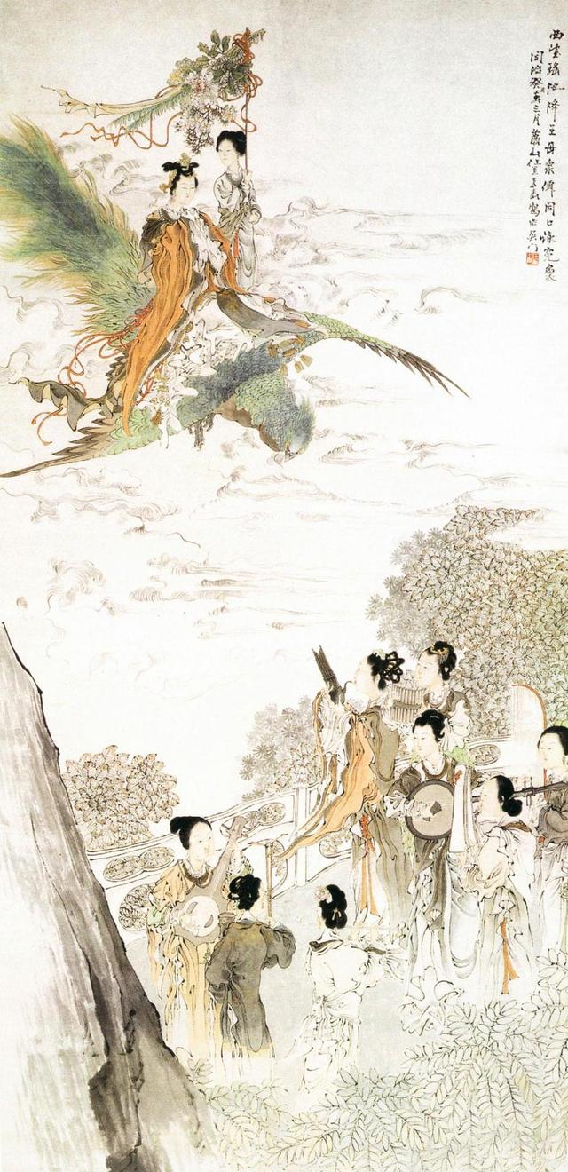清代任熏作品欣赏