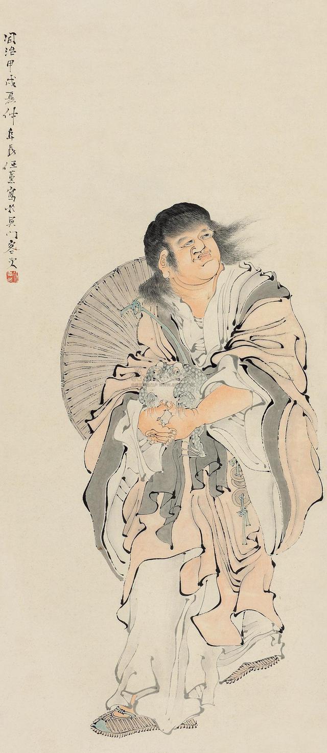 清代任熏作品欣赏