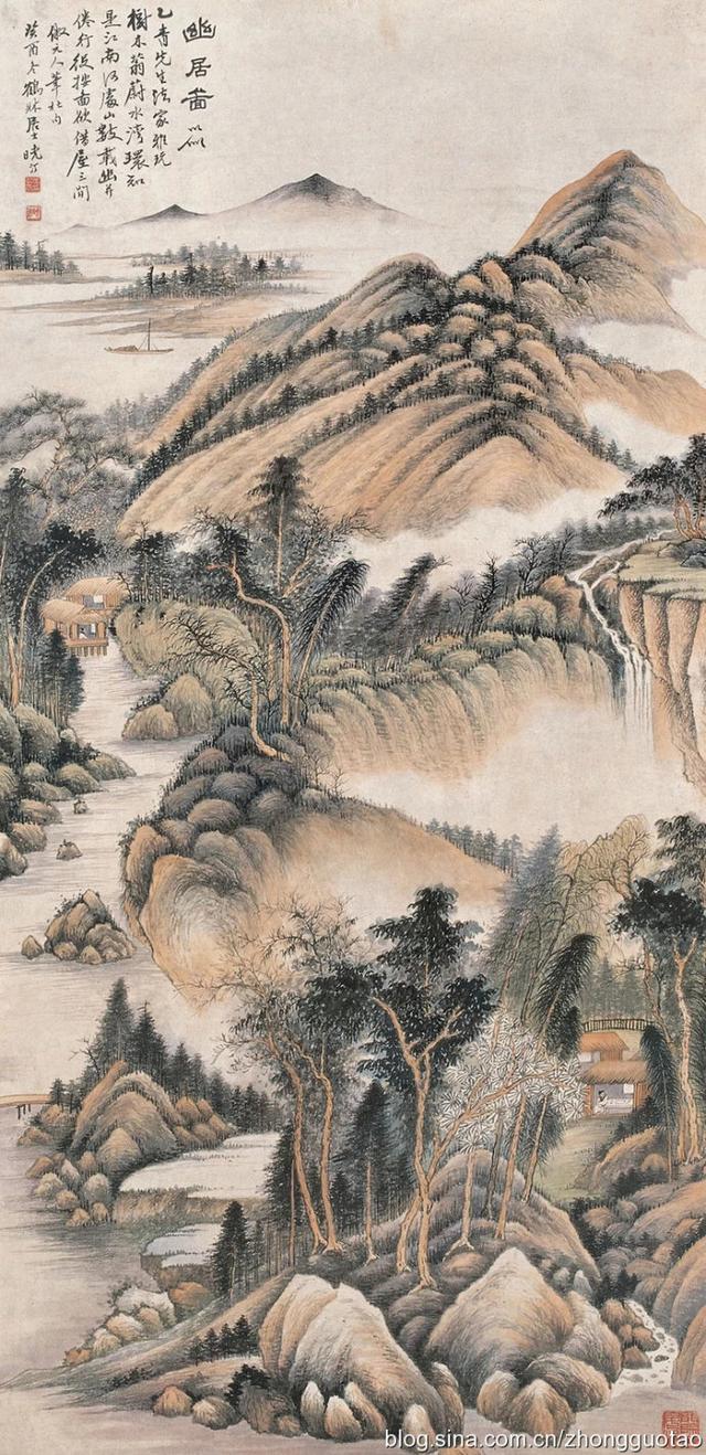 浅绛山水的技法与特点