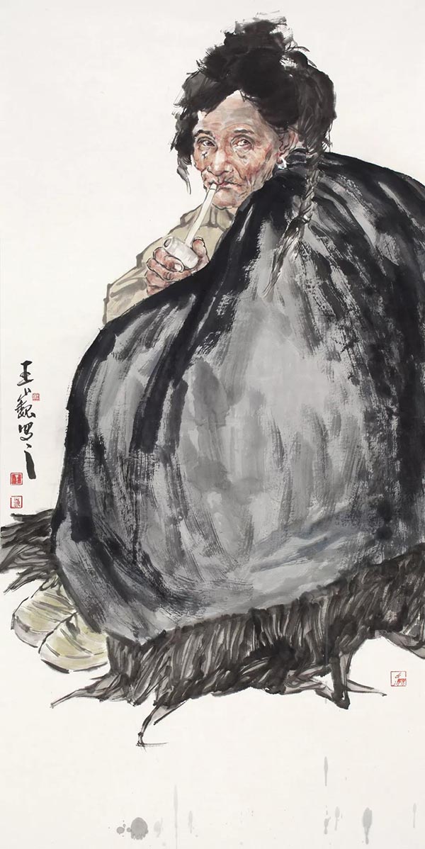 阅读详情 该作品摘录自王巍艺盘云库——精品展示 纸本 196x180cm 该