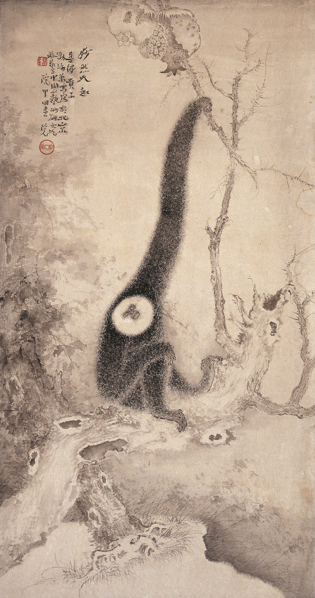 妙然天趣-2011年-30X60cm-纸本设色-刘万鸣.jpg