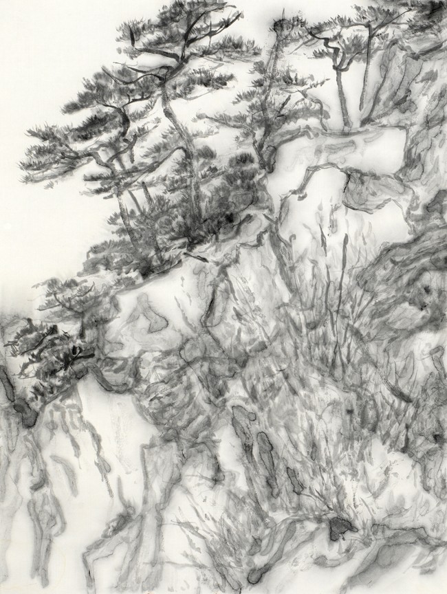 《松林》46x35cm-纸本水墨2014.jpg