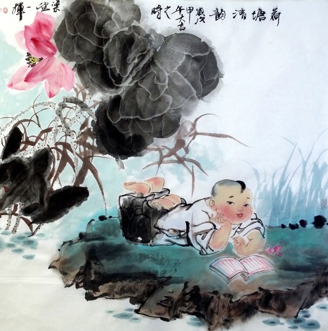 荷塘清韵(68x68cm).jpg