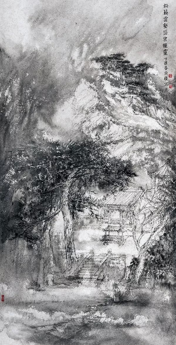 ——解读吴疆的绘画 文/郑岗 ▼    在我的印象中,吴疆的山水画非常