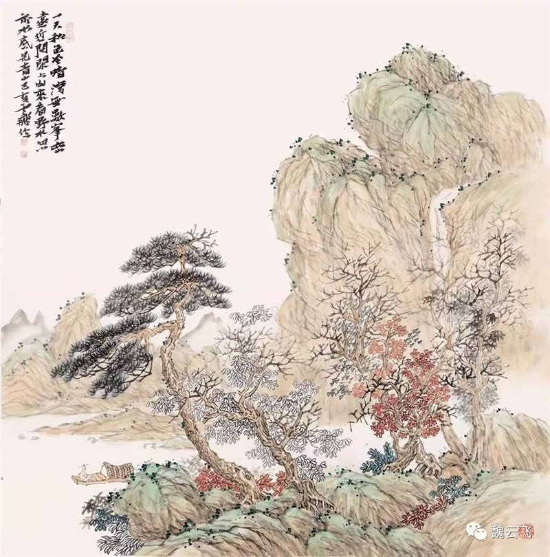 翁卷《野望》诗意图