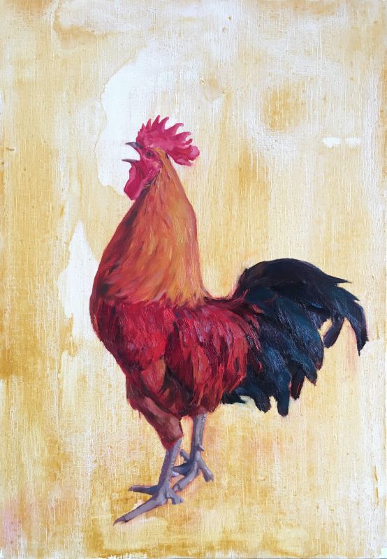 《雄鸡报晓》