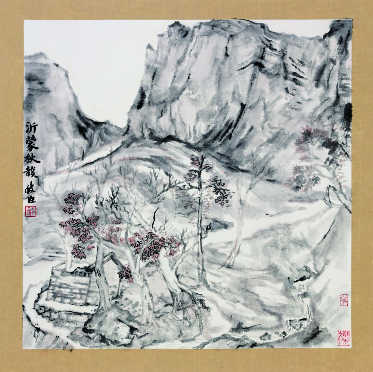 《沂蒙秋韵》李致臣书画艺术家大数据_艺盘